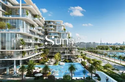 Apartment - 1 Bedroom - 2 Bathrooms for sale in Cotier House 2 - Dubai Islands - Deira - Dubai