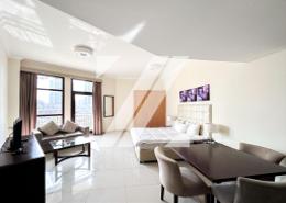 Living / Dining Room image for: Studio - 1 bathroom for rent in Lincoln Park Northside - Lincoln Park - Arjan - Dubai, Image 1
