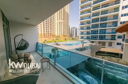 Apartment - 1 Bedroom - 2 Bathrooms for rent in The Jewel Tower A - The Jewels - Dubai Marina - Dubai