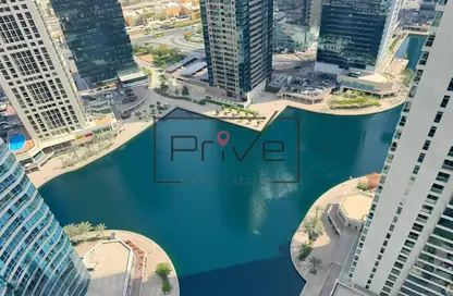 Apartment - 1 Bedroom - 2 Bathrooms for rent in Jumeirah Bay X1 - JLT Cluster X - Jumeirah Lake Towers - Dubai