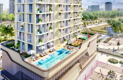 Apartment - Studio - 1 Bathroom for sale in Celesto Tower - Dubai Land Residence Complex - Dubai Land - Dubai