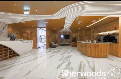 Half Floor - Studio - 3 Bathrooms for rent in The Court Tower - Business Bay - Dubai