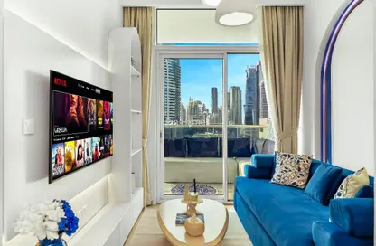 Apartment - 1 Bedroom - 1 Bathroom for rent in Vera Residences - Business Bay - Dubai