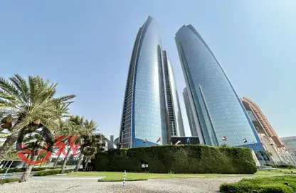 Apartment - 3 Bedrooms - 4 Bathrooms for rent in Etihad Tower 2 - Etihad Towers - Corniche Road - Abu Dhabi
