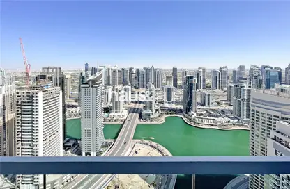 Apartment - 4 Bedrooms - 6 Bathrooms for rent in Barcelo Residences - Dubai Marina - Dubai