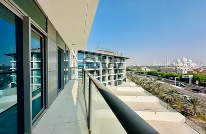 Balcony image for: Apartment - 1 Bedroom - 2 Bathrooms for rent in Rawdhat - Airport Road - Abu Dhabi, Image 1