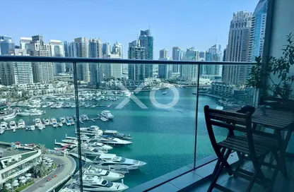 Apartment - 2 Bedrooms - 3 Bathrooms for rent in Damac Heights - Dubai Marina - Dubai