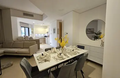 Living / Dining Room image for: Apartment - 2 Bedrooms - 2 Bathrooms for sale in Al Jaddaf - Dubai, Image 1