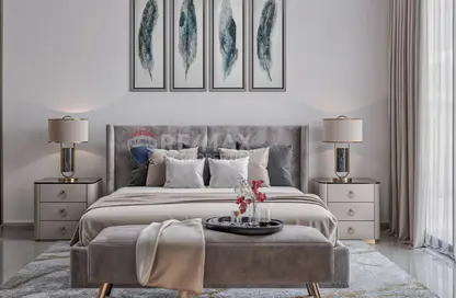 Apartment - 1 Bedroom - 2 Bathrooms for sale in Butterfly Towers - Arjan - Dubai