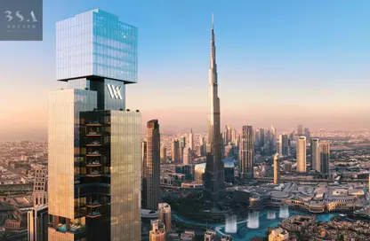 Apartment - 2 Bedrooms - 3 Bathrooms for sale in Sky Royal Residences - Business Bay - Dubai