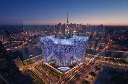 Apartment - 1 Bedroom - 2 Bathrooms for sale in Binghatti Skyrise Tower C - Binghatti Skyrise - Business Bay - Dubai