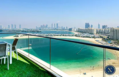 Apartment - 2 Bedrooms - 3 Bathrooms for rent in Tanzanite - Tiara Residences - Palm Jumeirah - Dubai