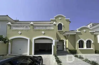 Villa - 5 Bedrooms - 6 Bathrooms for rent in Garden Homes Frond L - Garden Homes - Palm Jumeirah - Dubai