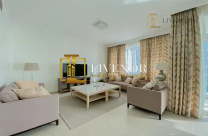 Apartment - 2 Bedrooms - 4 Bathrooms for rent in Al Bateen Residences - Jumeirah Beach Residence - Dubai