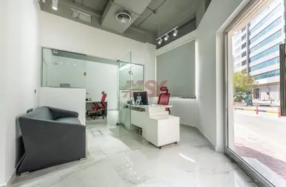 Living Room image for: Business Centre - Studio - 2 Bathrooms for rent in Al Bustan - Ajman, Image 1