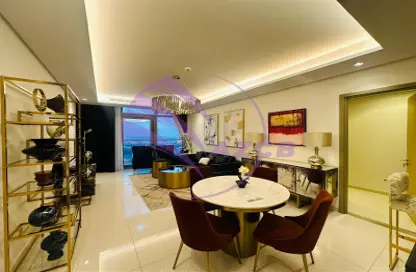 شقة - غرفة نوم - 2 حمامات للايجار في فندق ومساكن برج باراماونت - الخليج التجاري - دبي