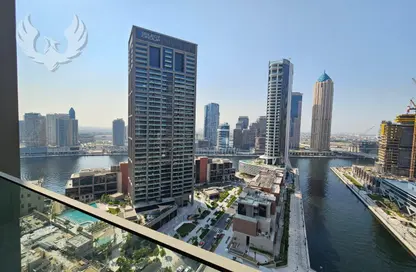 Apartment - Studio - 1 Bathroom for rent in Peninsula One - Peninsula - Business Bay - Dubai