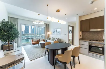 Apartment - 1 Bedroom - 1 Bathroom for rent in Grand Bleu Tower 1 - EMAAR Beachfront - Dubai Harbour - Dubai
