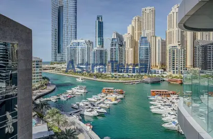 شقة - 1 حمام للايجار في نجمة المارينا - دبي مارينا - دبي