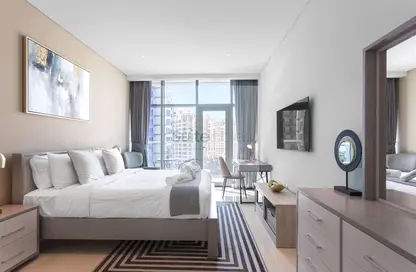 Apartment - Studio - 1 Bathroom for rent in Seven Palm - Palm Jumeirah - Dubai