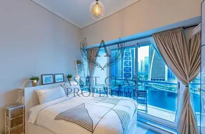 شقة - 1 حمام للايجار في ليك تيراس - (JLT) مجمع D - أبراج بحيرة الجميرا - دبي