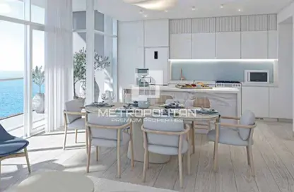 Dining Room image for: Apartment - 1 Bedroom - 2 Bathrooms for sale in Bay Residences - Hayat Island - Mina Al Arab - Ras Al Khaimah, Image 1