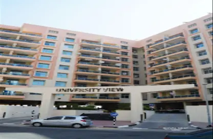 Apartment - 1 Bathroom for rent in University View - Dubai Silicon Oasis - Dubai