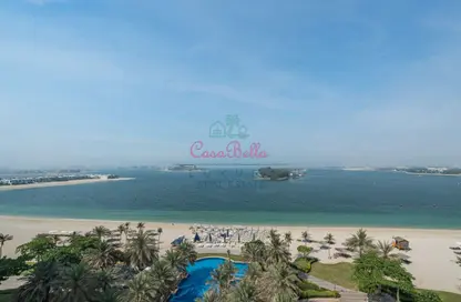 Apartment - 3 Bedrooms - 4 Bathrooms for rent in Al Sultana - Shoreline Apartments - Palm Jumeirah - Dubai