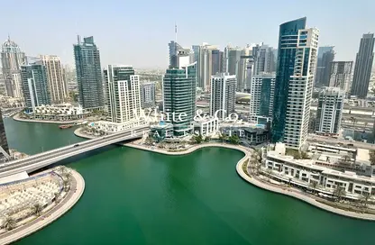 شقة - غرفة نوم - 2 حمامات للايجار في برج فيرفيلد - بارك أيلندز - دبي مارينا - دبي