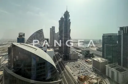 Office Space - Studio - 1 Bathroom for rent in The Prism - Business Bay - Dubai