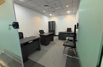 Office Space - Studio - 3 Bathrooms for rent in The Prime Tower - Business Bay - Dubai