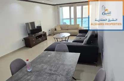 شقة - 2 غرف نوم - 4 حمامات للايجار في مساكن كورنيش عجمان - طريق كورنيش عجمان - عجمان