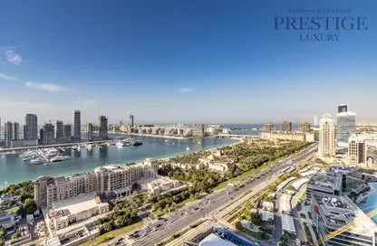 Water View image for: Apartment - 3 Bedrooms - 4 Bathrooms for sale in Al Seef Tower - Dubai Marina - Dubai, Image 1