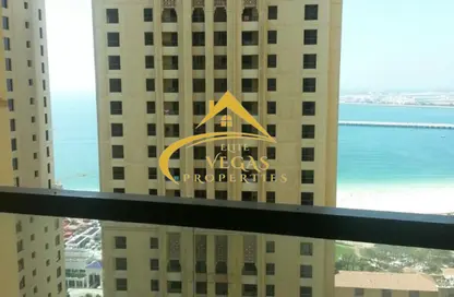 Apartment - 3 Bedrooms - 3 Bathrooms for rent in Sadaf 1 - Sadaf - Jumeirah Beach Residence - Dubai