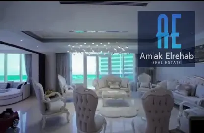 Living / Dining Room image for: Penthouse - 5 Bedrooms for sale in Al Majaz - Sharjah, Image 1