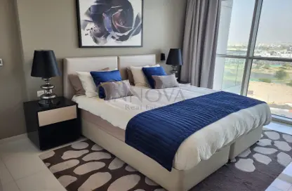 Room / Bedroom image for: Apartment - 1 Bedroom - 2 Bathrooms for sale in Artesia D - Artesia - DAMAC Hills - Dubai, Image 1