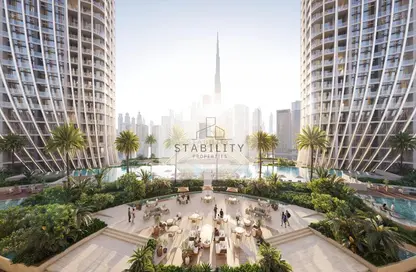 Apartment - Studio - 1 Bathroom for sale in Binghatti Skyrise - Business Bay - Dubai
