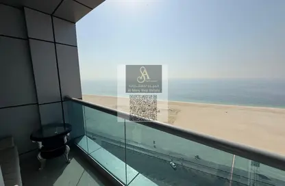 شقة - 2 غرف نوم - 3 حمامات للايجار في مساكن كورنيش عجمان - طريق كورنيش عجمان - عجمان