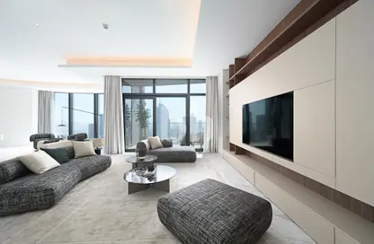 Penthouse - 4 Bedrooms - 5 Bathrooms for rent in IL Primo - Opera District - Downtown Dubai - Dubai