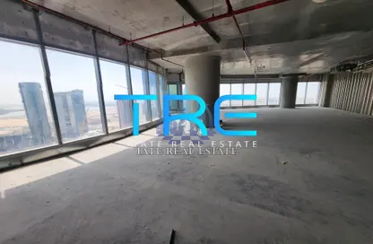 Office Space - Studio - 4 Bathrooms for rent in Addax port office tower - City Of Lights - Al Reem Island - Abu Dhabi