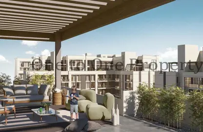 Balcony image for: Apartment - 4 Bedrooms - 4 Bathrooms for sale in Royal Park - Masdar City - Abu Dhabi, Image 1