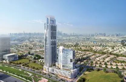 Apartment - Studio - 1 Bathroom for rent in Terhab Residences - Jumeirah Village Triangle - Dubai