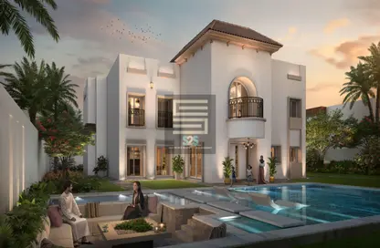 Villa - 4 Bedrooms - 7 Bathrooms for sale in Fay Alreeman - Al Shamkha - Abu Dhabi