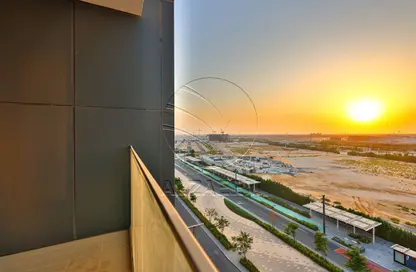 Apartment - 1 Bedroom - 1 Bathroom for rent in The Gate - Masdar City - Abu Dhabi