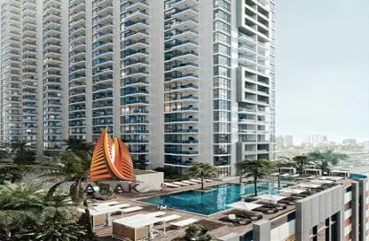 Apartment - 2 Bedrooms - 3 Bathrooms for sale in Ajman Creek Towers - Al Rashidiya 1 - Al Rashidiya - Ajman