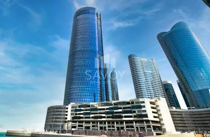 Outdoor Building image for: Office Space - Studio - 1 Bathroom for sale in Addax port office tower - City Of Lights - Al Reem Island - Abu Dhabi, Image 1