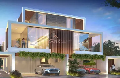 Outdoor House image for: Villa - 5 Bedrooms - 6 Bathrooms for sale in Park Greens - Damac Hills 2 - Dubai, Image 1