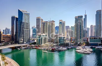 Apartment - 3 Bedrooms - 4 Bathrooms for sale in Paloma Tower - Marina Promenade - Dubai Marina - Dubai