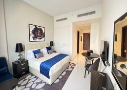 Room / Bedroom image for: Studio - 1 bathroom for sale in Golf Panorama B - Golf Panorama - DAMAC Hills - Dubai, Image 1