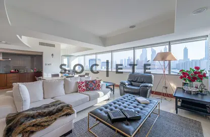 شقة - 2 غرف نوم - 3 حمامات للايجار في جميرا ليفين - برج التجارة العالمي السكني - المركز المالي العالمي - دبي